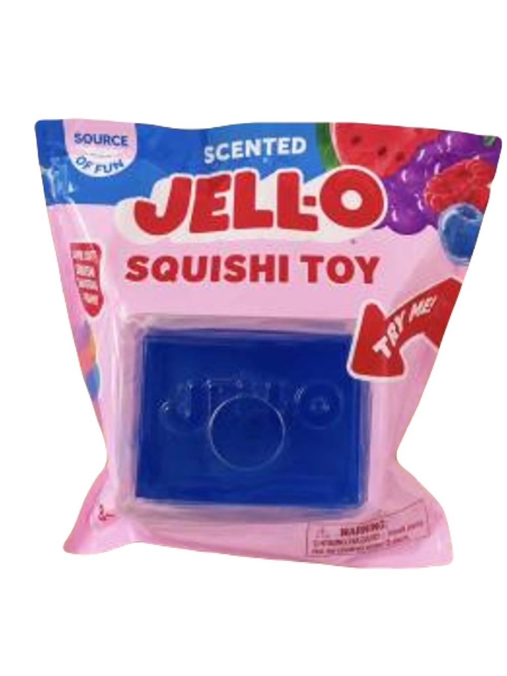 Jell-O Squishi Jiggle Cube Toy NEW